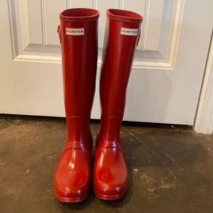 Hunter rain boots